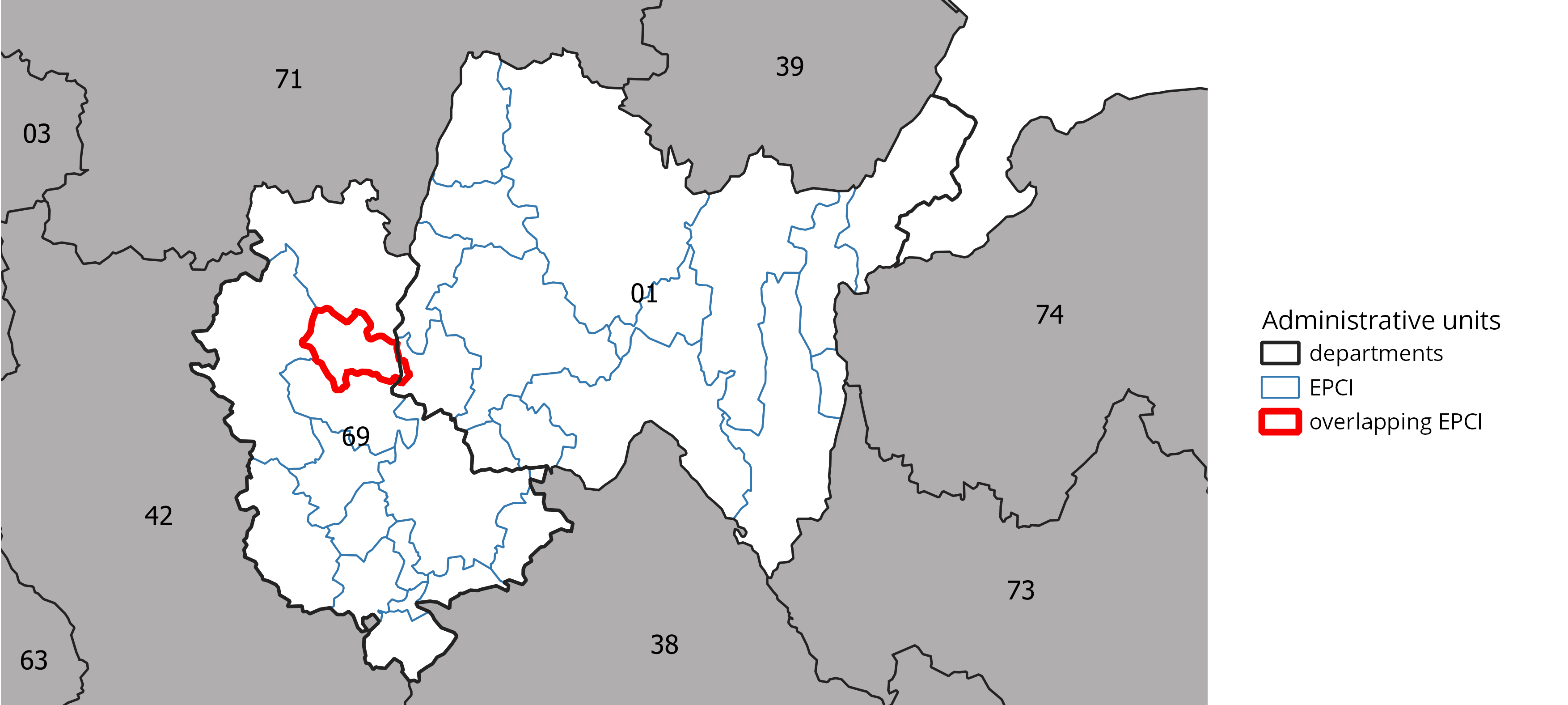 Exemple de différenciation par recoupement