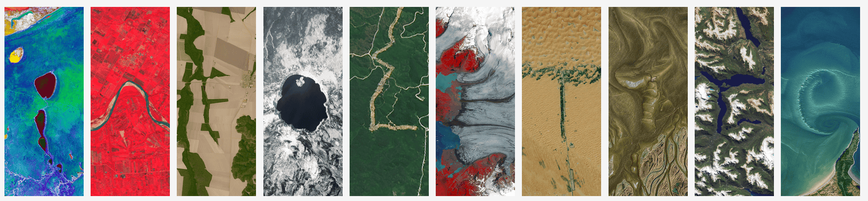 Infolettre écrit en images satellites